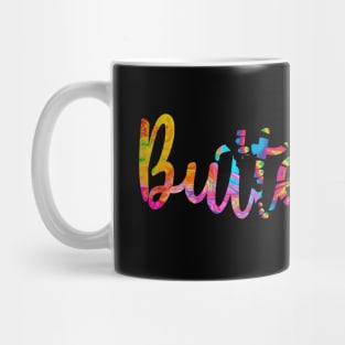 Colourful Butterfly Mug